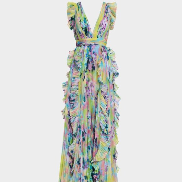 Jovani Ruffle Chifon Dress